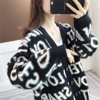 Cardigan Tejido Talla Grande de Largo Medio - Image 10