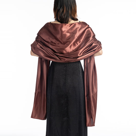 Chal de Satén para Vestido de Noche y Cheongsam de Boda - Image 11