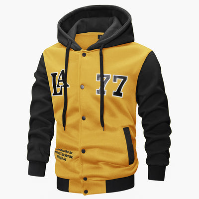 Chaqueta Deportiva Tejida con Capucha, Bordado e Impresión - Image 8