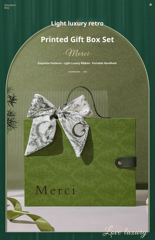 Pañuelo de Seda Cuadrado Lujo con Caja de Regalo para Bodas y Eventos - Image 9