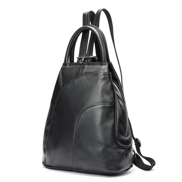 Mochila de Cuero Genuino para Mujer - Gran Capacidad y Funcionalidad - Image 5