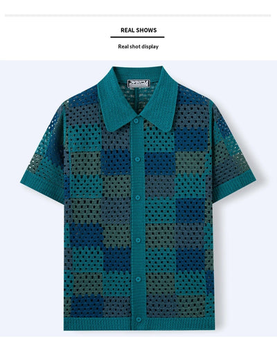 Cardigan de Punto Manga Corta para Hombre - Image 11