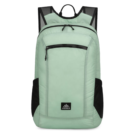 Mochila de Senderismo Ligera AZELA, Blanca para Viajes al Aire Libre con Múltiples Bolsillos y Correas Transpirables - Image 8