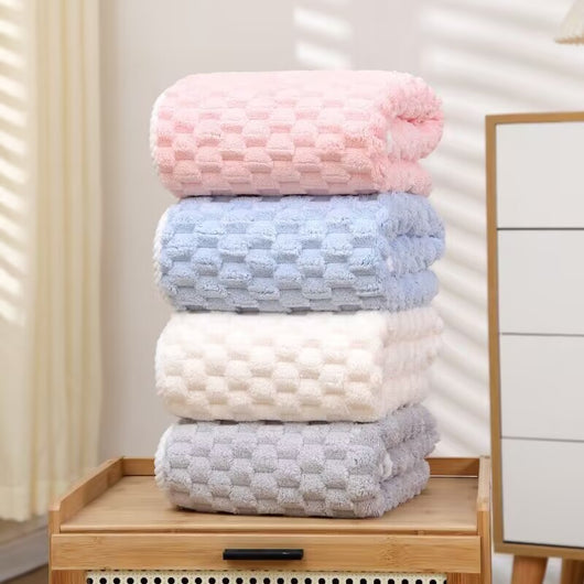 Toalla de Baño Coral Fleece Súper Absorbente y Suave - Image 2