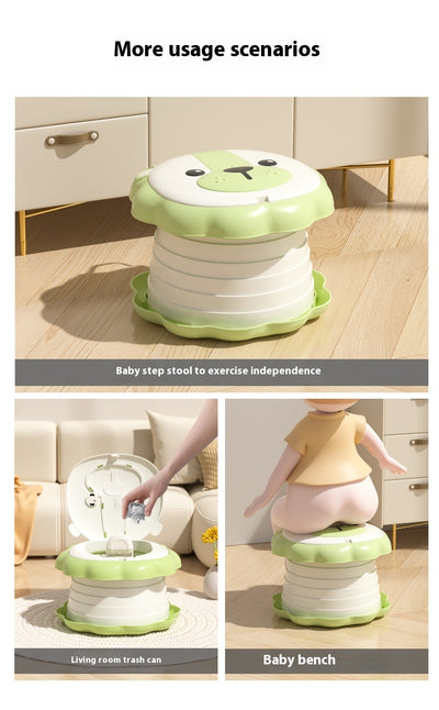 Inodoro Portátil Plegable para Niños - Orinal de Viaje para Auto - Image 14