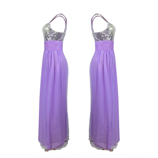 Vestido Largo de Dama de Honor - Elegancia Perfecta para tu Mejor Amiga - Image 9