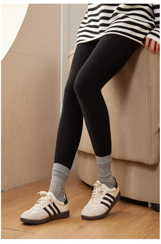 Leggings Térmicos Cintura Alta de Cachemira - Ajuste Slim Cómodo - Image 25