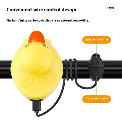 Luces LED para Bicicleta Infantil con Claxon de Pato - Image 4