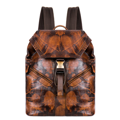 Mochila de Viaje en Cuero Genuino Premium - Image 6