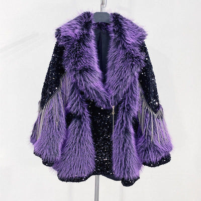 Abrigo Largo de Lana de Cordero para Mujer - Diseño Elegante y Cálido - Image 7