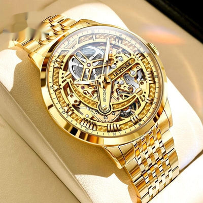 Reloj Mecánico Automático Hueco de Lujo para Hombre - Image 7