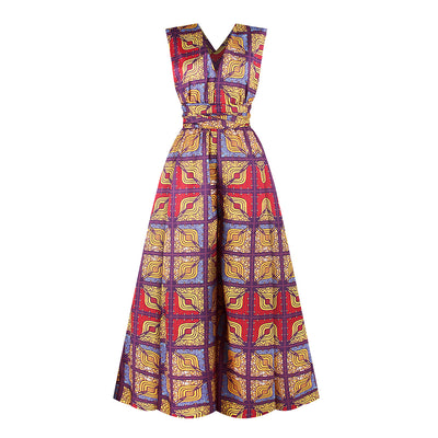 Jumpsuit Ancho para Mujer con Múltiples Opciones de Ajuste - Image 3
