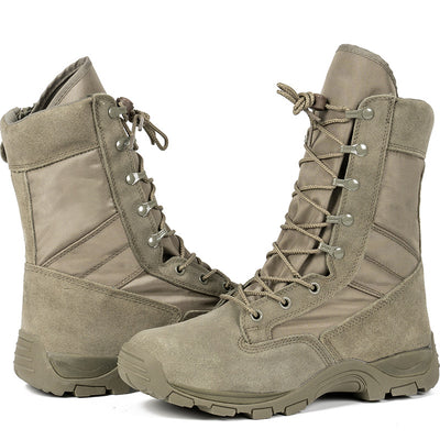 Botas de Combate Altas Verde Desierto - Calzado Táctico Ligero - Image 5