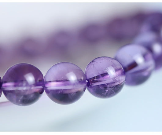 Pulsera de Amatista con Cuentas Naturales para Mujer - Image 7