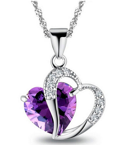 Conjunto de Collar y Aretes de Corazón - Image 14
