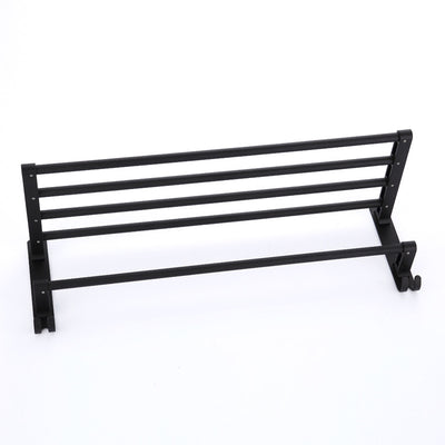 Toallero de Pared en Aluminio Negro Mate - Diseño Moderno y Resistente - Image 15