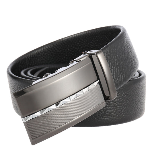Cinturón de Cuero para Hombre con Hebilla Automática - Image 32