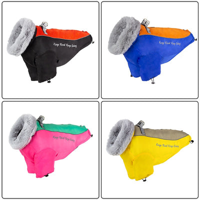 Abrigo Térmico Impermeable para Perros Grandes - Protección Total contra Frío - Image 4