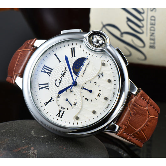Reloj de Negocios para Hombre con Correa de Goma - Image 14