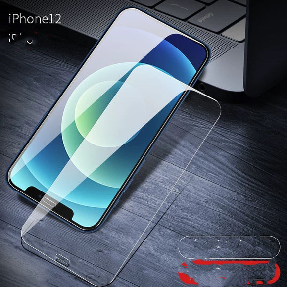 Protector de Pantalla Templado iPhone 12/12 Pro - Cobertura Total con Filtro Azul