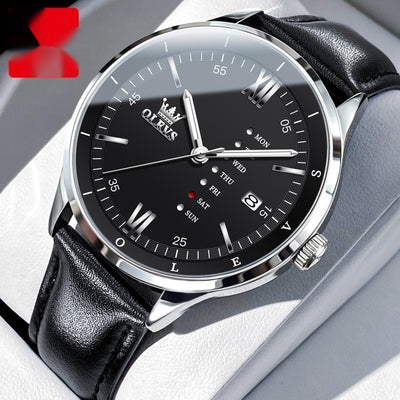 Reloj de Cuarzo Multifunción Impermeable para Hombre - Image 4