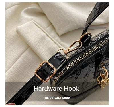 Bolso de Hombro con Patrón de Piedra y Cadena Personalizada - Image 19