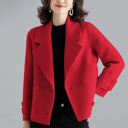 Blazer Ejecutivo de Lana Sintética para Mujer - Image 10