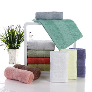 Juego de 3 Piezas Toallas de Algodón Pima con Pañuelo Jacquard Absorbente - Image 34