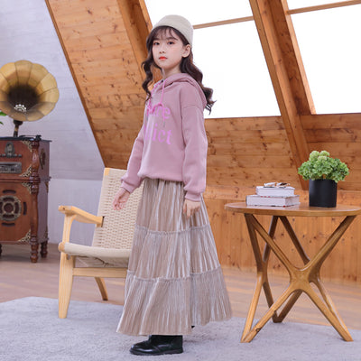 Falda de Terciopelo para Niñas - Elegancia y Comodidad