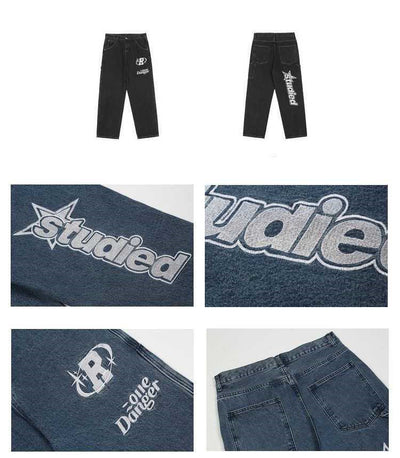 Jeans Rectos de Talle Alto Holgados con Corte Slim - Image 26