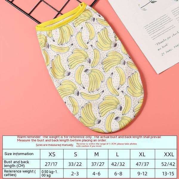 Chaleco Transpirable Estampado para Perros Pequeños