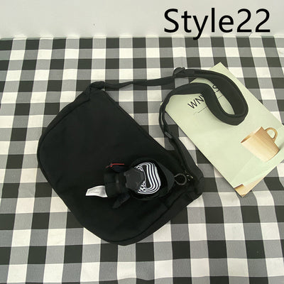 Bolsa Mensajero de Lona para Hombre - Bolso de Hombro Ligero y Versátil - Image 23