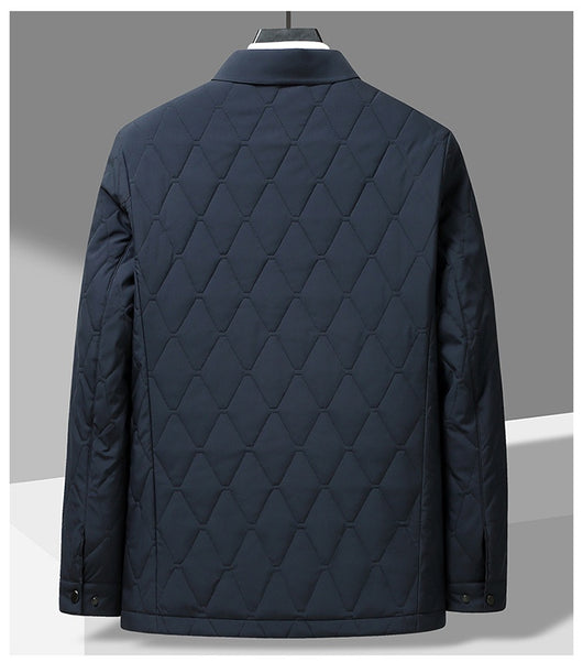 Abrigo Acolchado de Algodón para Hombre - Otoño Invierno - Image 21