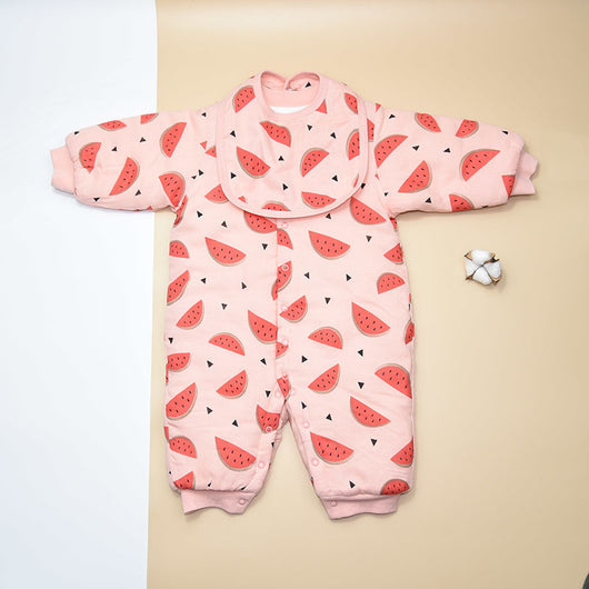 Pijama de Algodón para Bebé con Piernas Divididas - Calidez y Comodidad - Image 10