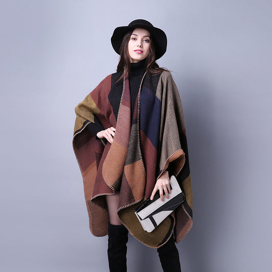 Chal Versátil de Lattice para Otoño e Invierno - Perfecto para Viajes - Image 2