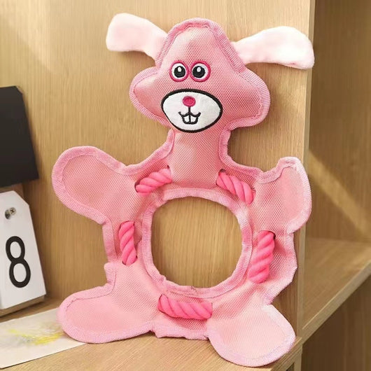 Juguete de Peluche para Perros y Gatos - Hueso Resistente a Mordidas con Sonido - Image 9