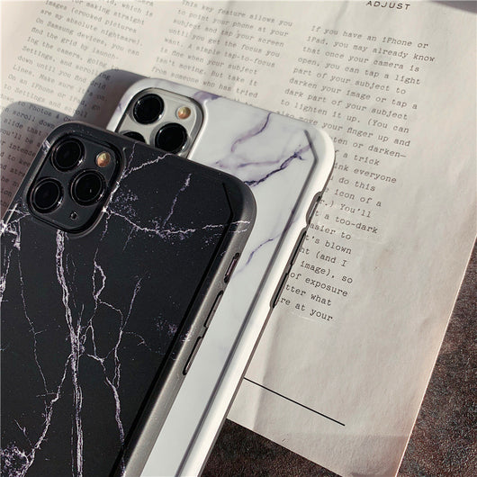 Funda Protectora Antigolpes con Patrón Mármol para Celular - Image 6