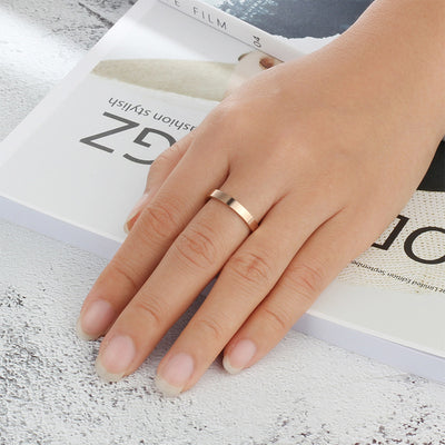 Anillo de Plata Esterlina Brillante Minimalista - Image 8