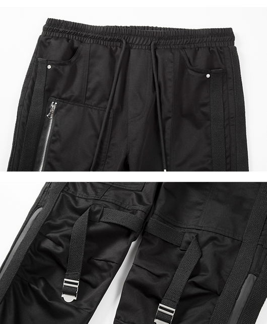 Pantalones Cargo Hombre con Cierre y Múltiples Bolsillos - Image 12