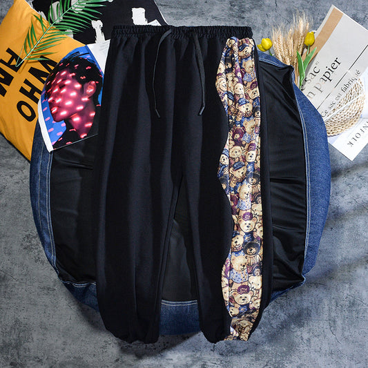Pantalones Deportivos Casuales para Hombre con Puños Ajustados - Image 2