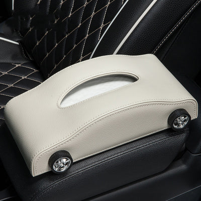 Dispensador de Pañuelos para Auto con Señal de Parada Creativa - Image 19
