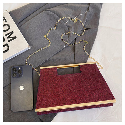 Bolso Mensajero Brillante para Mujer con Asa de Mano - Image 22