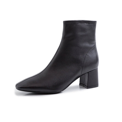 Botas Martin de Tacón Grueso Versátiles para Mujer - Image 13