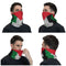 Bandana Esportiva com Proteção Solar e Bandeira da Palestina