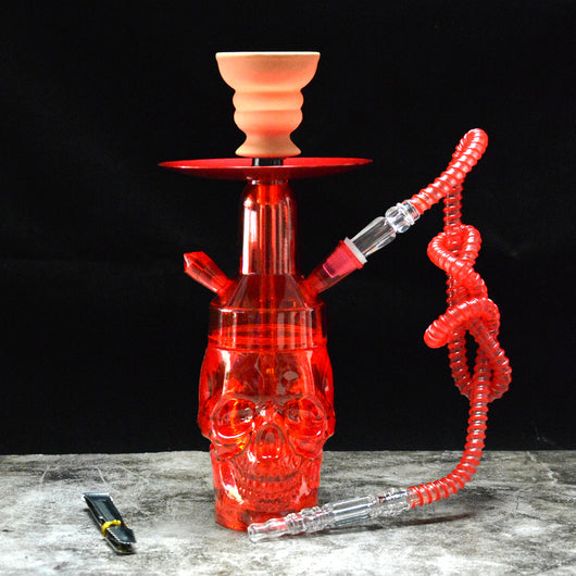 Cachimba Acrílica Árabe con Calavera Iluminada - Image 5