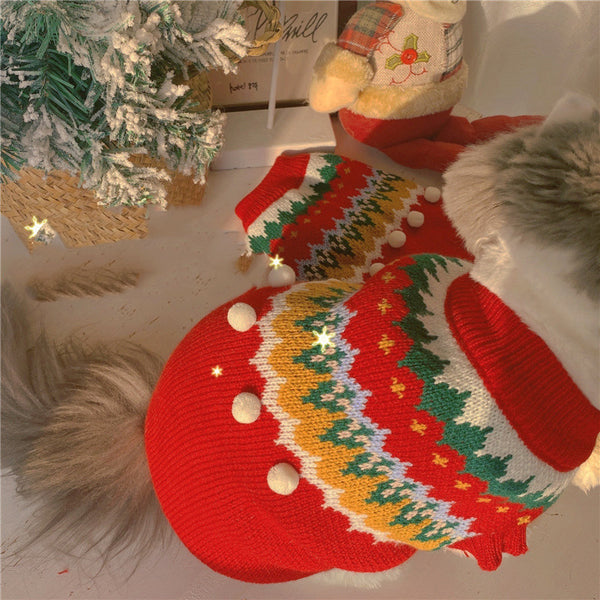 Ropa Navideña para Gatos: Abrigo Festivo y Cálido para Invierno