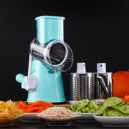 Mandolina Multifuncional Redonda para Cortar Verduras, Papas y Quesos - Image 14