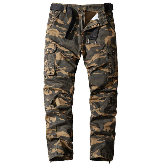 Overol Camuflado de Algodón Lavado Corte Recto - Image 6