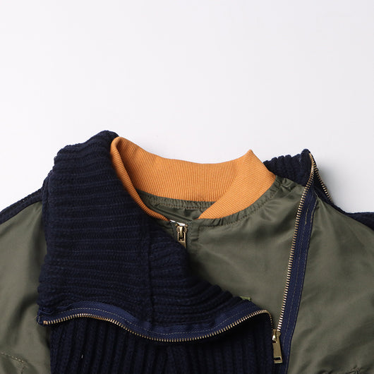 Suéter Cuello Alto Corto Tejido para Mujer - Image 21