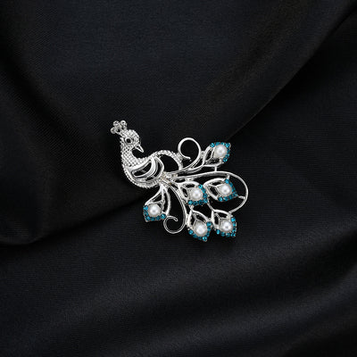 Broche Pavo Real de Diamantes Completos - Aleación de Alta Calidad - Image 7